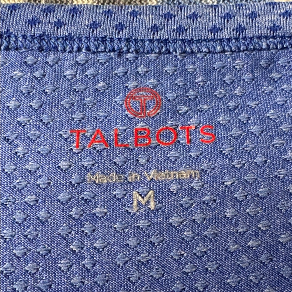 TALBOTS HOUNDSTOOTH & PAISLEY MERINO WOOL CARDIGAN AND TOP SET - Picture 11 of 16